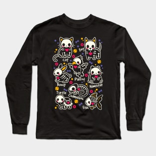 Pet skeletons Long Sleeve T-Shirt